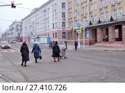 Липецк, улица Зегеля, 2. Департамент соцзащиты (2017 год). Редакционное фото, фотограф Илюхина Наталья / Фотобанк Лори