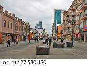 Пешеходная улица Вайнера. Екатеринбург (2018 год). Редакционное фото, фотограф Сергей Афанасьев / Фотобанк Лори