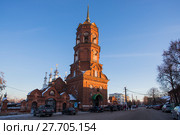Пермский край. Кунгур. Тихвинский храм (2018 год). Стоковое фото, фотограф Литвяк Игорь / Фотобанк Лори