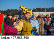 Хоровод на масленице (2018 год). Редакционное фото, фотограф Иван Карпов / Фотобанк Лори