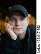 Киноактёр Сергей Жарков (2015 год). Редакционное фото, фотограф Free Wind / Фотобанк Лори