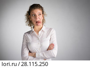 Young business woman. Стоковое фото, фотограф Типляшина Евгения / Фотобанк Лори