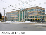 Город Калуга. Здание Городской Управы и Городской Думы (2018 год). Редакционное фото, фотограф Зобков Юрий / Фотобанк Лори