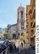 Sanctuary of Saint Josephs Alpes-Maritimes department, Saint-tropez, France (2016 год). Стоковое фото, фотограф Losevsky Pavel / Фотобанк Лори