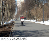 Бульвар Маршала Рокоссовского. Район Богородское. Москва (2018 год). Редакционное фото, фотограф lana1501 / Фотобанк Лори