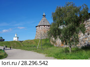 Спасо-Преображенский Соловецкий монастырь (2017 год). Редакционное фото, фотограф Natalia Sidorova / Фотобанк Лори