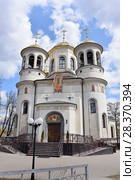 Церковь Вознесения Господня. Город Звенигород. Московская область (2018 год). Редакционное фото, фотограф Юрий Морозов / Фотобанк Лори