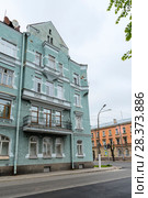 Жилой дом. Выборгская улица, 36. Выборг, Ленинградская область. (2017 год). Стоковое фото, фотограф Александр Щепин / Фотобанк Лори