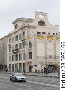 Москва, Тверская улица, дом Сытина (2018 год). Редакционное фото, фотограф Дмитрий Неумоин / Фотобанк Лори