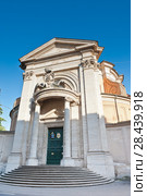 Церковь Сант-Андреа-аль-Квиринале (Sant’Andrea al Quirinale, Sancti Andreae in Quirinali). Рим. Италия (2018 год). Редакционное фото, фотограф E. O. / Фотобанк Лори