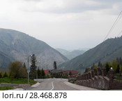 Чимбулак - горнолыжный курорт в Казахстане (2018 год). Редакционное фото, фотограф Максим Гулячик / Фотобанк Лори