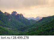 Карачаевск. Горы Карачаево-Черкесии. Стоковое фото, фотограф Литвяк Игорь / Фотобанк Лори