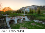 Костомарово. Костомаровский Спасский женский монастырь. Церковь иконы Божией Матери «Взыскание погибших» (2018 год). Стоковое фото, фотограф Литвяк Игорь / Фотобанк Лори