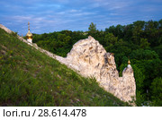Дивногорье, Воронежская область, Россия. Дивногорье.Свято-Успенский Дивногорский мужской монастырь (2018 год). Стоковое фото, фотограф Natalia Sidorova / Фотобанк Лори