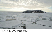 Franz-Josef Land landscape. Стоковое видео, видеограф Vladimir / Фотобанк Лори