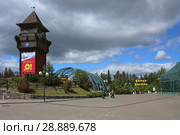 Ижевский зоопарк. Республика Удмуртия, город Ижевск (2018 год). Редакционное фото, фотограф Алексей Гусев / Фотобанк Лори