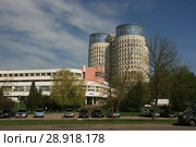 Бизнес-центр Sky Towers, Минск, Беларусь (2018 год). Редакционное фото, фотограф Марина Шатерова / Фотобанк Лори