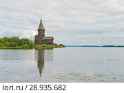 Россия, Карелия, Кондопога. Успенская церковь на Онежском озере (2015 год). Стоковое фото, фотограф Александр Циликин / Фотобанк Лори