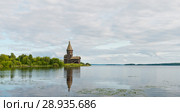 Россия, Карелия, Кондопога, Церковь Успения Пресвятой Богородицы (2015 год). Стоковое фото, фотограф Александр Циликин / Фотобанк Лори