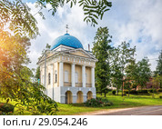 Часовня на Валдае Chapel of Jacob Borovichsky (2018 год). Стоковое фото, фотограф Baturina Yuliya / Фотобанк Лори