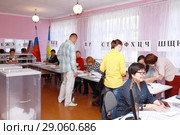 Выборы. Выборы депутатов народного хурала Республики Бурятия (2018 год). Редакционное фото, фотограф Валерий Митяшов / Фотобанк Лори