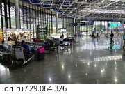Sochi, Russia - June 6. 2018. Waiting hall in international airport Adler. Редакционное фото, фотограф Володина Ольга / Фотобанк Лори