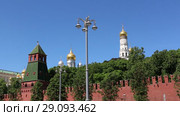 Золотые купола Кремля (2018 год). Стоковое видео, видеограф Пронин Александр / Фотобанк Лори