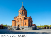 Город Тверь, Армянская Апостольская церковь "Сурб Арутюн" (2018 год). Редакционное фото, фотограф Alexei Tavix / Фотобанк Лори