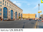 Центральный детский магазин на Лубянке. Здание ФСБ. Москва (2018 год). Редакционное фото, фотограф Александр Щепин / Фотобанк Лори