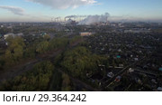 Завод Башкирской содовой компании по производству соды. Plant Bashkir soda company for the production of soda. (2018 год). Редакционное видео, видеограф Евгений Романов / Фотобанк Лори