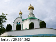 Васильевская церковь в городе Владимире-Волынском на Украине, памятник архитектуры (2009 год). Стоковое фото, фотограф Солодовникова Елена / Фотобанк Лори