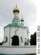 Васильевская церковь в городе Владимире-Волынском на Украине, памятник архитектуры (2009 год). Стоковое фото, фотограф Солодовникова Елена / Фотобанк Лори