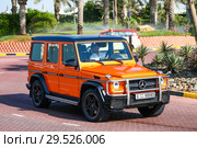 Mercedes-Benz W463 G55 AMG (2018 год). Редакционное фото, фотограф Art Konovalov / Фотобанк Лори