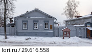 Ульяновск. Дом священника И. А. Анаксагорова. Музей городского быта «Симбирск конца XIX - начала XX веков». Улица Ленина (Московская), 90 (2016 год). Редакционное фото, фотограф Алексей Шаповалов (Стерх) / Фотобанк Лори
