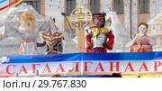 Праздник Сагаалган в Бурятии (2007 год). Редакционное фото, фотограф Пётр Писковой / Фотобанк Лори