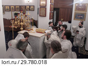 Великое освящение храма блаженной Матроны в Ногинске (2019 год). Редакционное фото, фотограф Дмитрий Неумоин / Фотобанк Лори