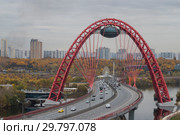 Россия. Москва. Живописный мост (2018 год). Редакционное фото, фотограф Литвяк Игорь / Фотобанк Лори