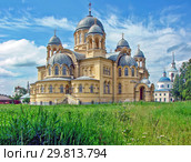 Крестовоздвиженский собор. Верхотурье. Свердловская область (2011 год). Стоковое фото, фотограф Сергей Афанасьев / Фотобанк Лори