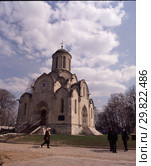 Андронников нерукотворного Спаса монастырь, Спасский собор. Москва. 2006. Стоковое фото, фотограф Борис Кавашкин / Фотобанк Лори