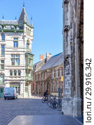 Город Гент. Городской пейзаж. Старый город (2011 год). Редакционное фото, фотограф Parmenov Pavel / Фотобанк Лори