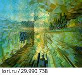 Abstract illustration background. Стоковая иллюстрация, иллюстратор ElenArt / Фотобанк Лори