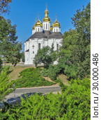 Екатерининская церковь. Чернигов. Украина (2013 год). Стоковое фото, фотограф Сергей Афанасьев / Фотобанк Лори