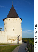The south round tower. Tobolsk Kremlin. Tobolsk. Russia (2016 год). Редакционное фото, фотограф Сергей Пристяжнюк (Serg Zastavkin) / Фотобанк Лори