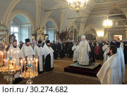 Прощеное воскресенье в Новодевичьем монастыре (2019 год). Редакционное фото, фотограф Дмитрий Неумоин / Фотобанк Лори