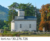 Церковь Рождества Богородицы. Цетине. Черногория (2009 год). Стоковое фото, фотограф Сергей Афанасьев / Фотобанк Лори