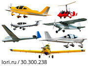 Numerous light planes. Стоковое фото, фотограф Яков Филимонов / Фотобанк Лори