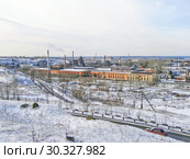 Алапаевский металлургический завод. Алапаевск. Свердловская область (2013 год). Стоковое фото, фотограф Сергей Афанасьев / Фотобанк Лори