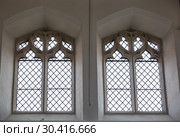 The Gothic windows of the St Matthew's Church. Sheffield. South Yorkshire. England (2009 год). Стоковое фото, фотограф Сергей Пристяжнюк (Serg Zastavkin) / Фотобанк Лори
