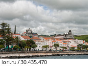 Embankment of Horta, Faial island, Azores (2012 год). Стоковое фото, фотограф Юлия Бабкина / Фотобанк Лори