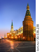Мал-мала-меньше Towers of the Moscow Kremlin (2014 год). Стоковое фото, фотограф Baturina Yuliya / Фотобанк Лори